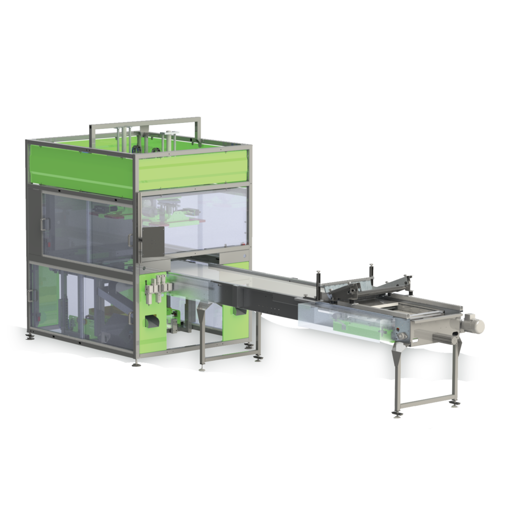 Robot de encajado para cítricos, limón o aguacate, Speed Packer V8